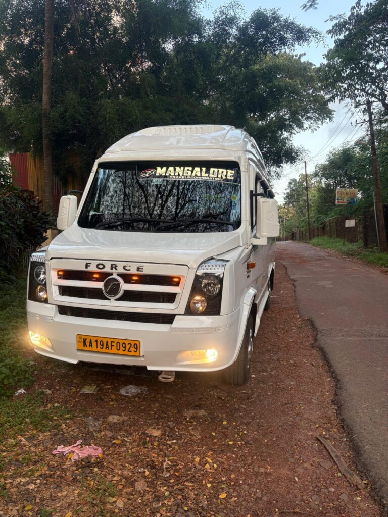 Tempo Rent tempo front in mangalore
